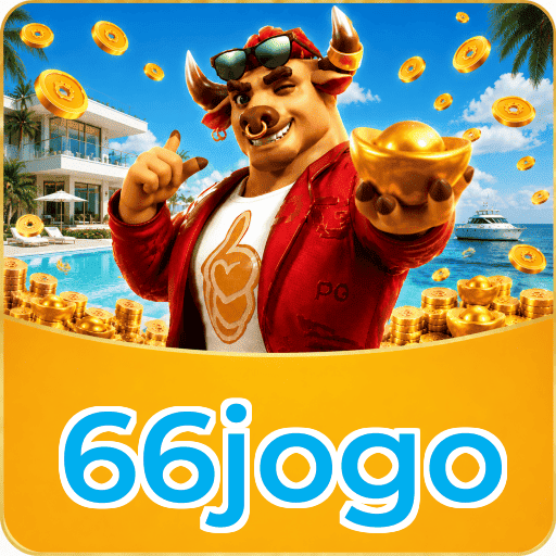 Logo 66jogo Telegram Canal Oficial